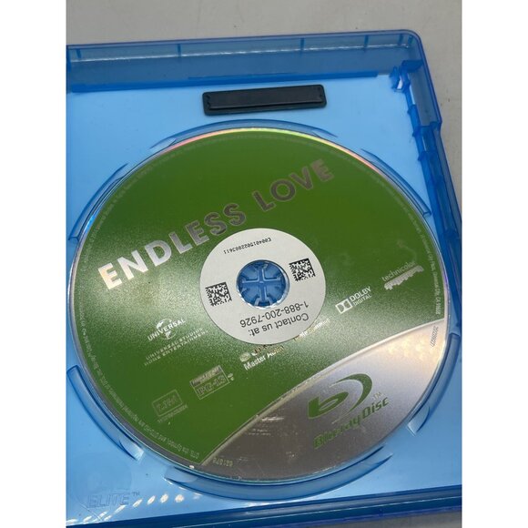Endless Love Blu-Ray + DVD + Digital HD copyright 2013 Universal PG-13 READ - Picture 3 of 3